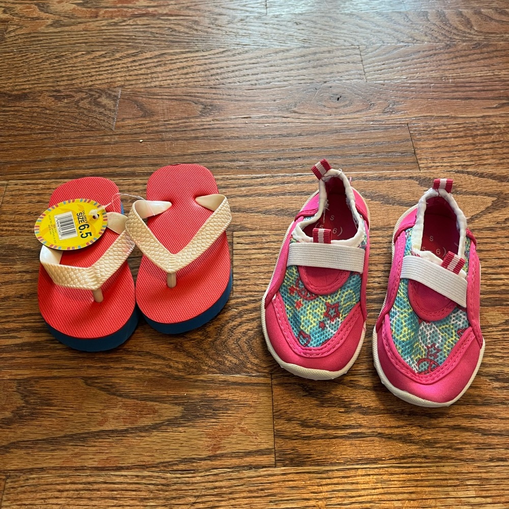 Girls Toddler Shoes. Set of 2.
